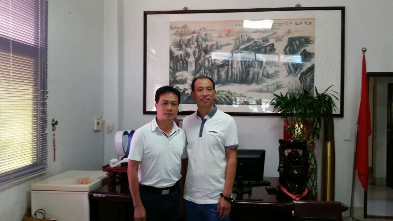 南靖县政协主席莅临振财公司关心指导